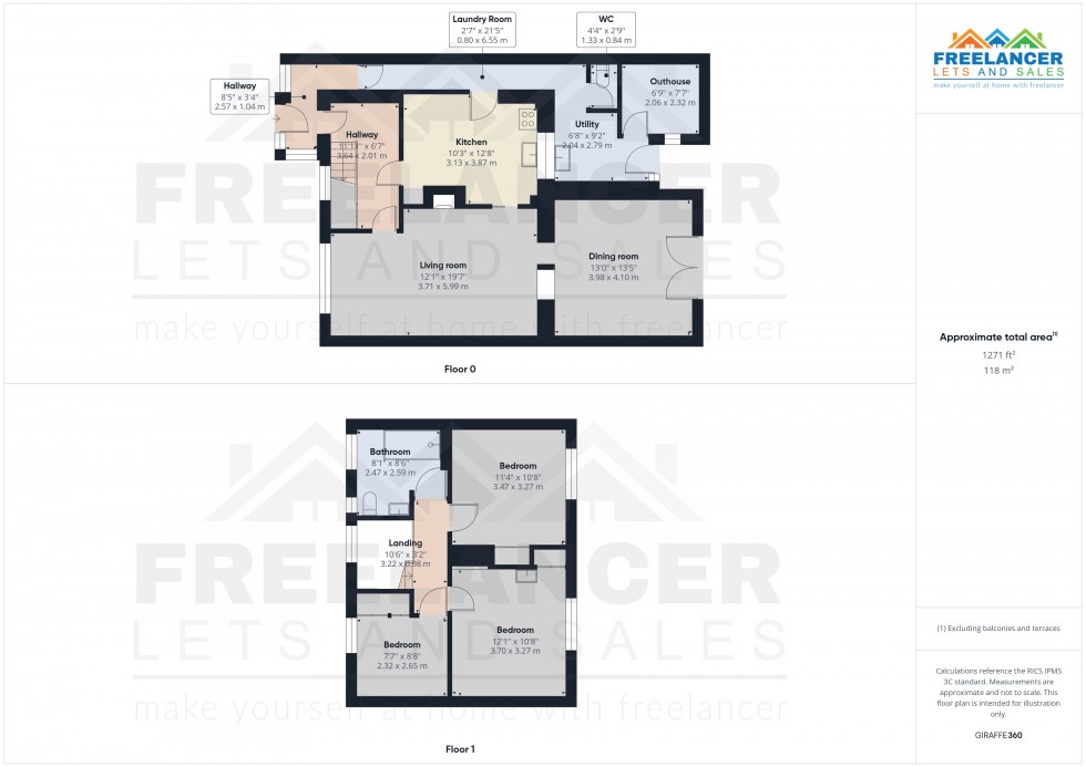 Floorplan for Llantarnam, Cwmbran