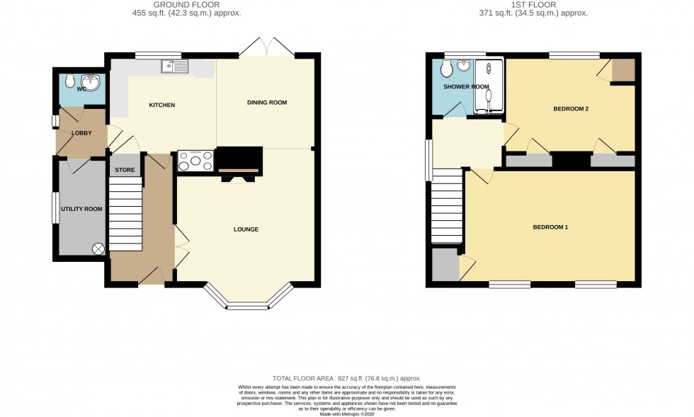 Floorplan for Blaen Y Pant Crescent, Malpas, Newport