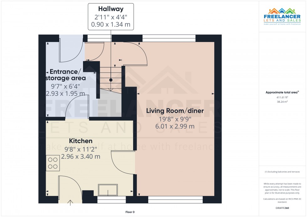 Floorplan for Ringland, Newport