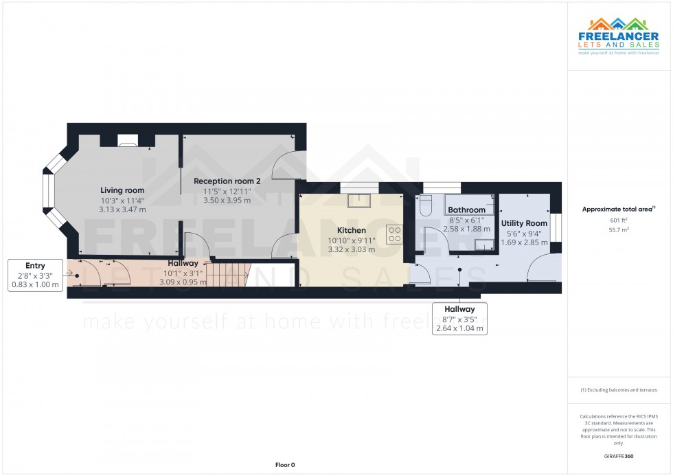 Floorplan for Pontnewydd, Cwmbran