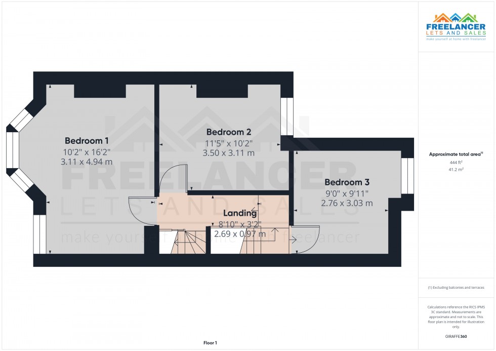 Floorplan for Pontnewydd, Cwmbran