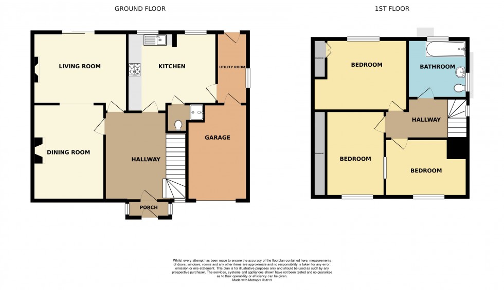 Floorplan for Blaen-Y-Pant Crescent, Malpas, Newport