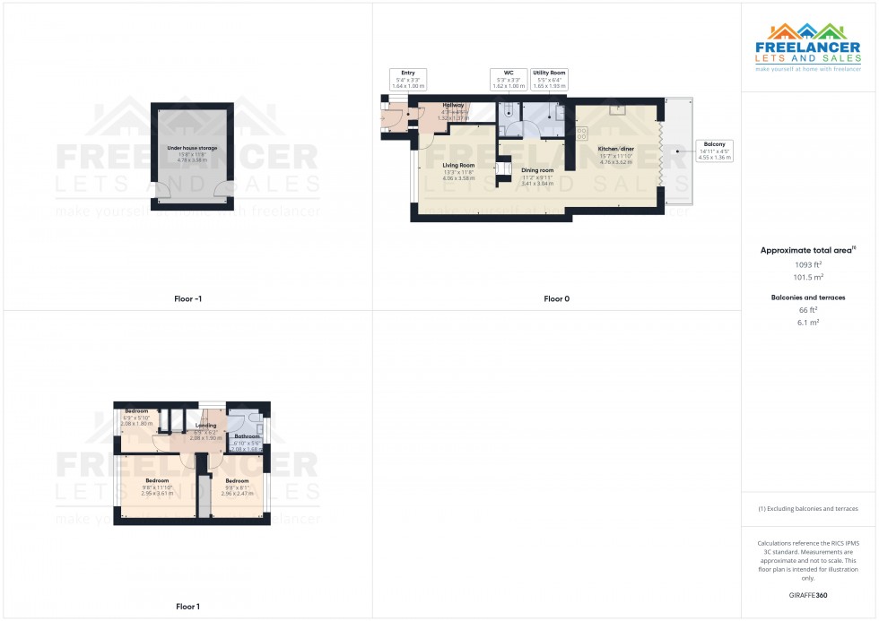 Floorplan for Bassaleg, Newport