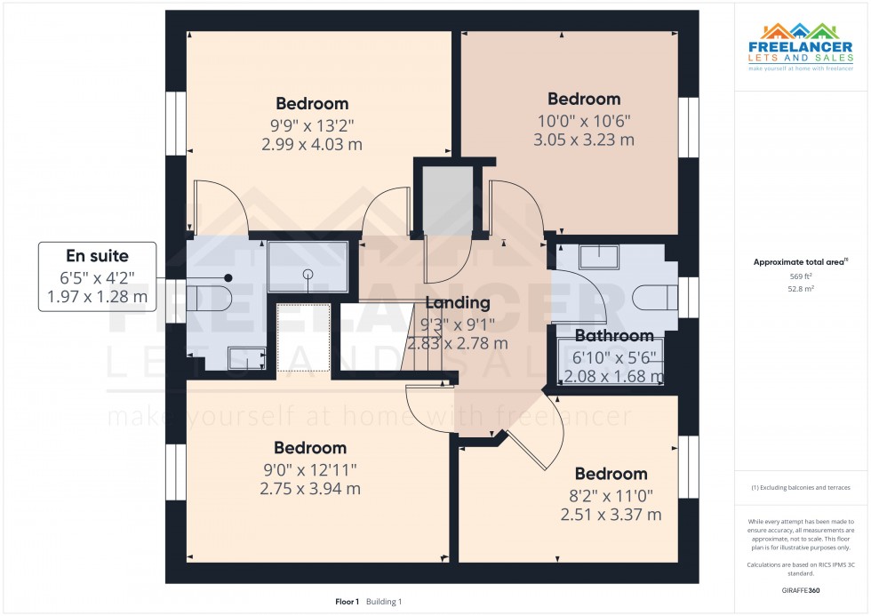 Floorplan for Bettws