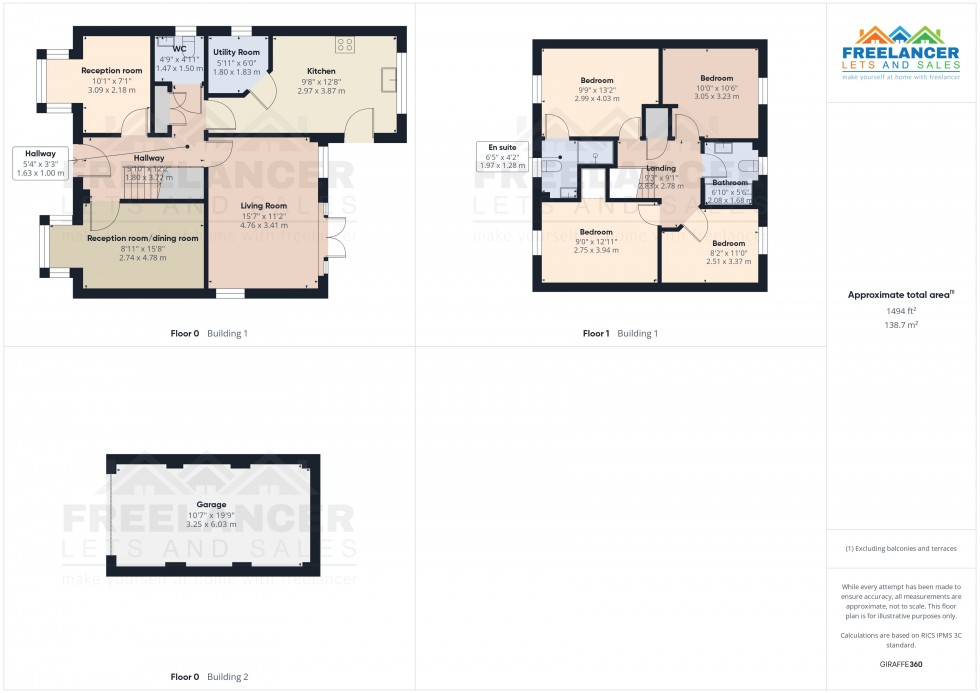 Floorplan for Bettws