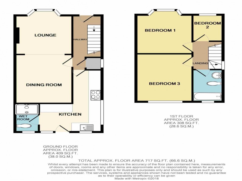 Floorplan for Thompson Avenue, Lliswerry, Newport