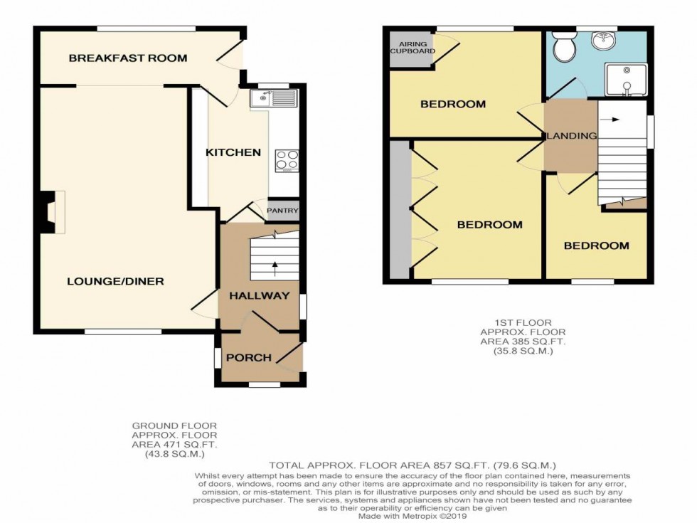 Floorplan for Graig Park Hill, Malpas, Newport