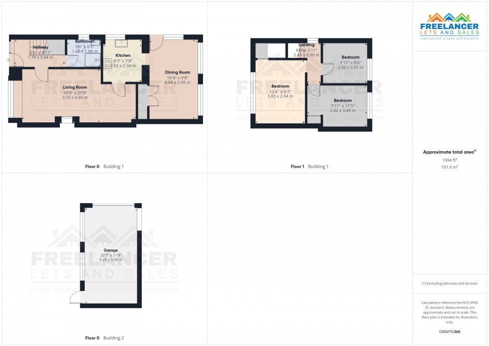 Floorplan for Malpas, Newport