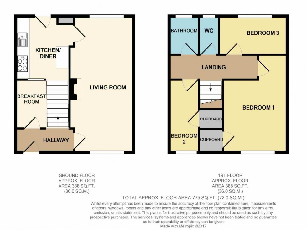 Floorplan for Gower Green, Croesyceiliog, Torfaen