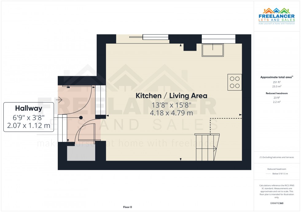 Floorplan for Cwmbran, Torfaen