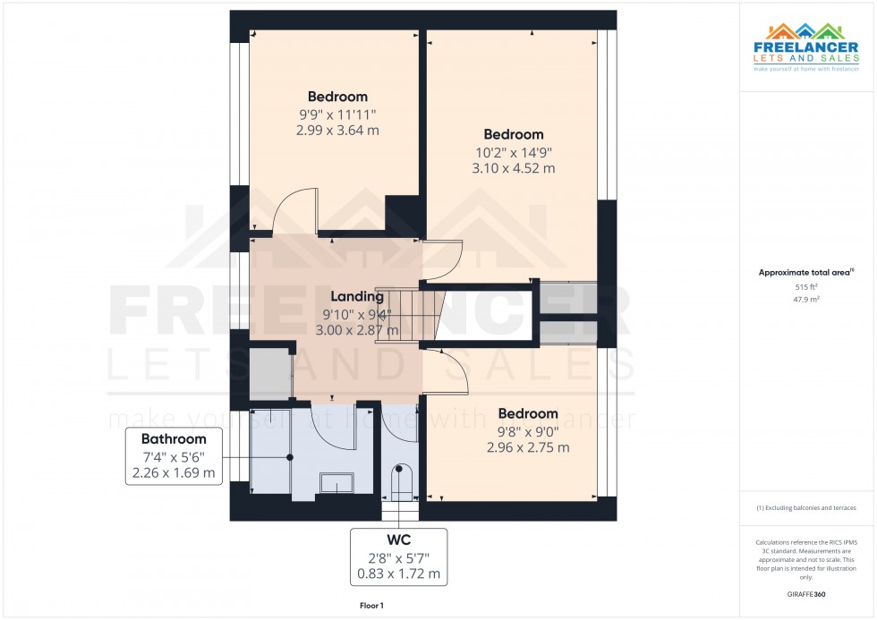 Floorplan for Melbourne Way