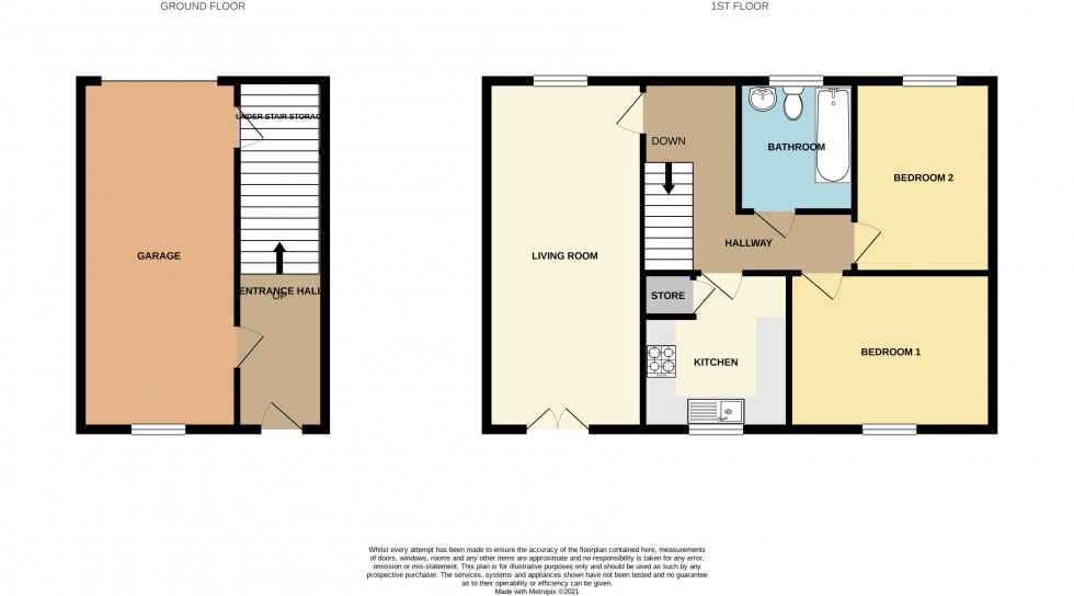 Floorplan for Bessemer Drive, Newport, Gwent