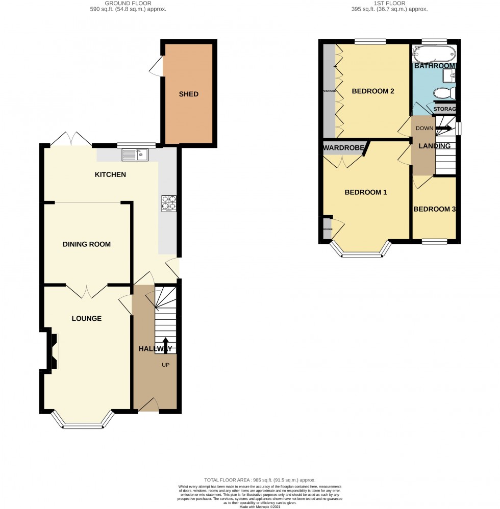 Floorplan for Dorset Crescent, Newport