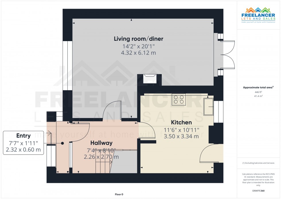 Floorplan for St Julians, Newport
