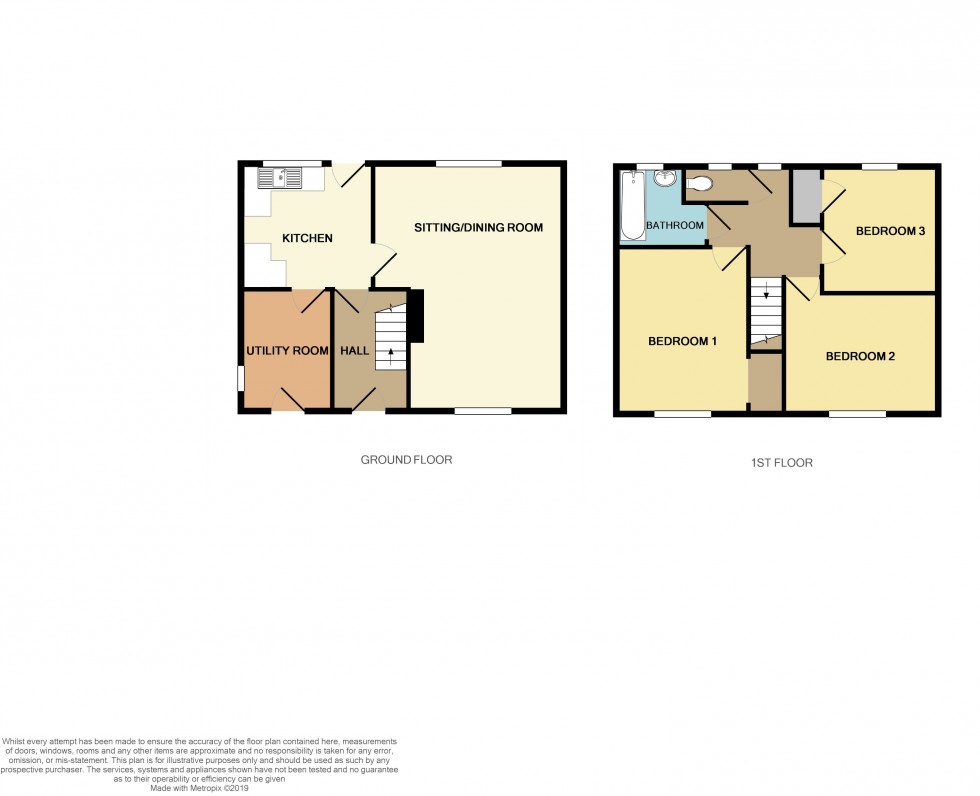 Floorplan for Graig Wood Close, Malpas, Newport