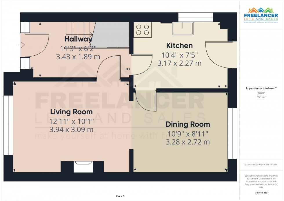 Floorplan for Malpas, Newport