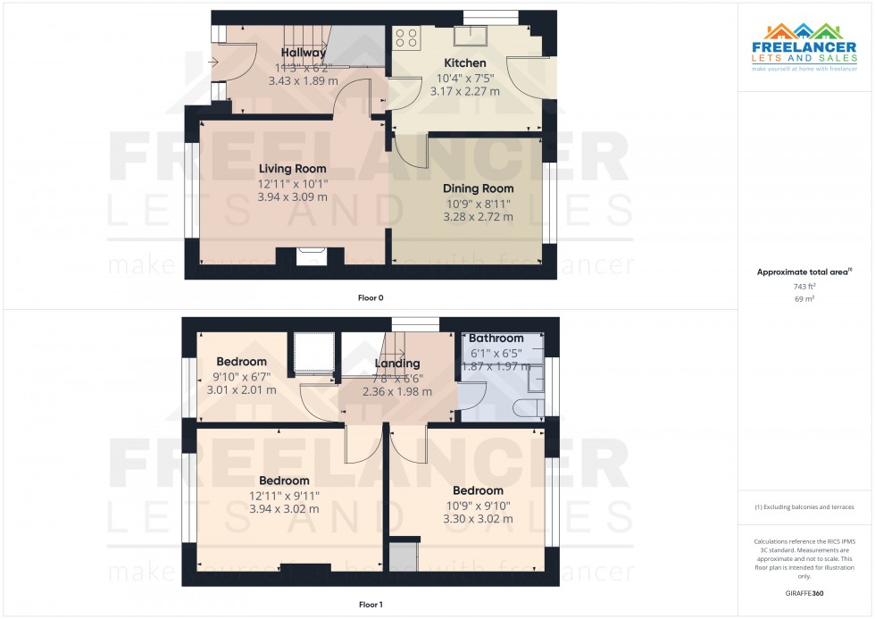 Floorplan for Malpas, Newport
