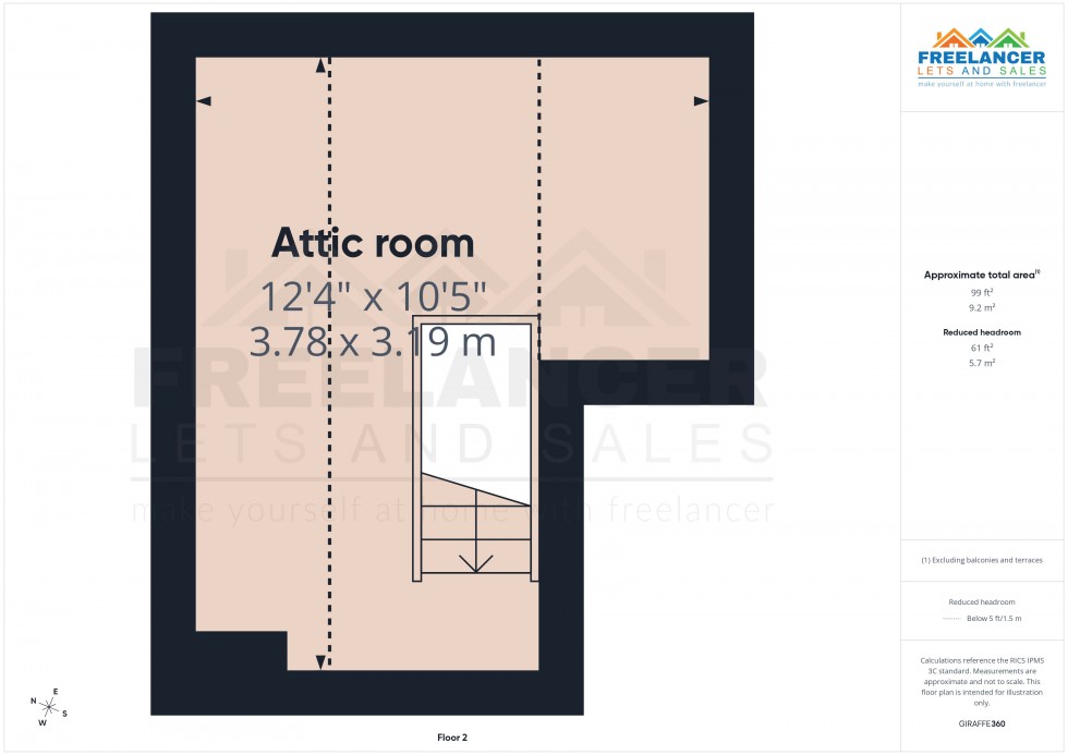 Floorplan for Rogerstone, Newport