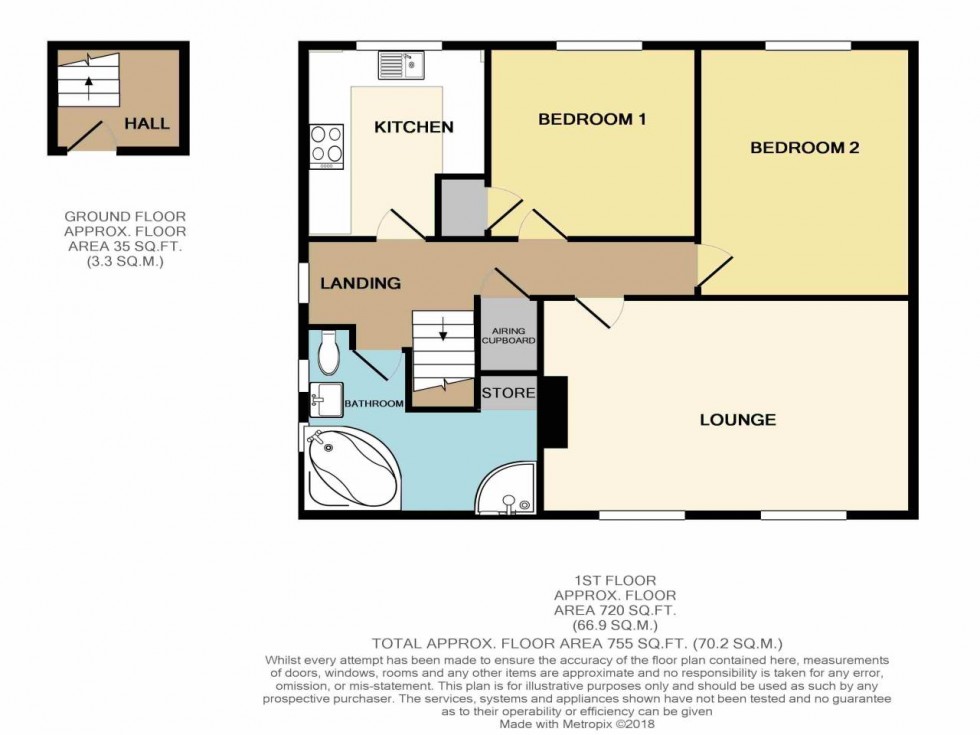 Floorplan for Blaen-Y-Pant Crescent, Malpas, Newport