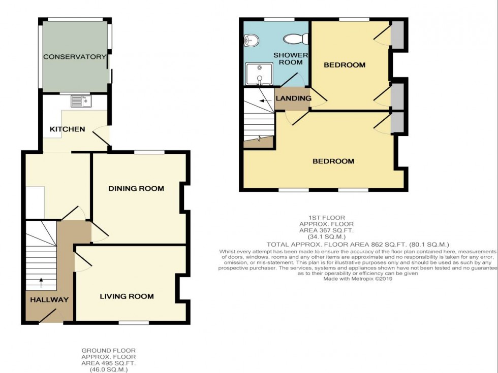 Floorplan for Duckpool Road, Maindee, Newport